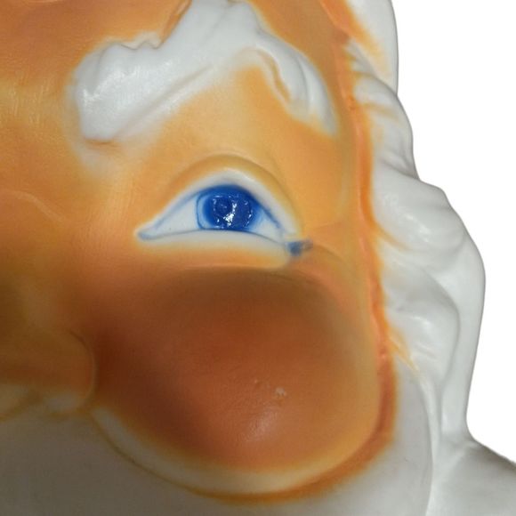 Vintage 1989 Union Products Inc. Santa Christmas Blow Mold Plastic 21.5”… - Picture 7 of 10